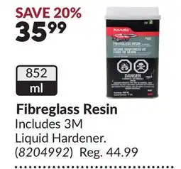 Princess Auto Fibreglass Resin offer