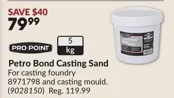 Princess Auto Petro Bond Casting Sand offer