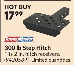 Princess Auto 300 lb Step Hitch offer