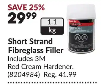 Princess Auto Short Strand Fibreglass Filler offer