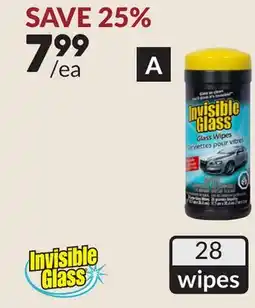Princess Auto Premium Glass Cleaners or Wipes offer