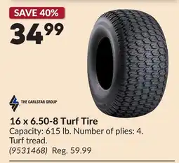 Princess Auto 16 x 6.50-8 Turf Tire offer
