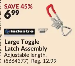 Princess Auto Large Toggle Latch Assembly offer