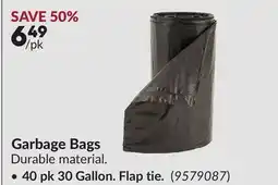 Princess Auto Garbage Bags offer