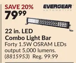 Princess Auto 22 in. LED Combo Light Bar offer