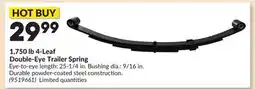 Princess Auto 1,750 lb 4-Leaf Double-Eye Trailer Spring offer