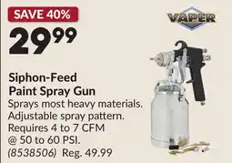 Princess Auto Siphon-Feed Paint Spray Gun offer