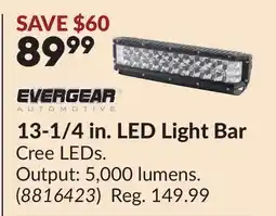 Princess Auto 13-1/4 in. LED Light Bar offer