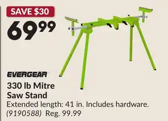 Princess Auto 330 lb Mitre Saw Stand offer