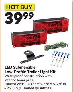 Princess Auto LED Submersible Low-Profile Trailer Light Kit offer