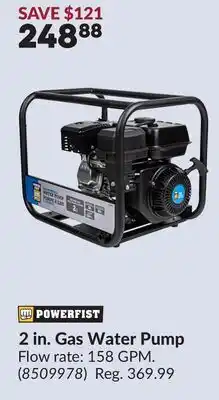 Princess Auto 2 in. Gas Water Pump offer