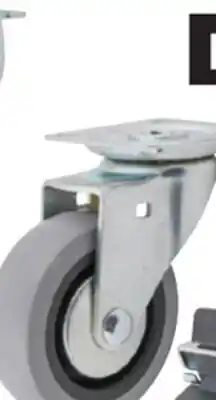 Princess Auto 3 in. Double-Ball Bearing Thermoplastic Rubber Casters offer