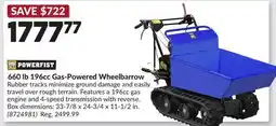 Princess Auto 660 lb 196cc Gas-Powered Wheelbarrow offer