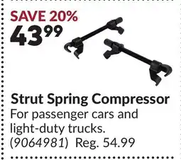 Princess Auto Strut Spring Compressor offer