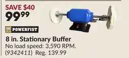 Princess Auto 8 in. Stationary Buffer offer