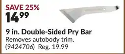 Princess Auto 9 in. Double-Sided Pry Bar offer