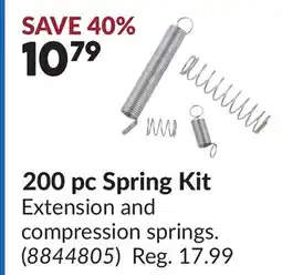 Princess Auto 200 pc Spring Kit offer