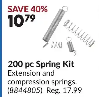 Princess Auto 200 pc Spring Kit offer