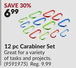 Princess Auto 12 pc Carabiner Set offer