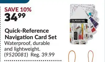 Princess Auto Quick-Reference Navigation Card Set offer