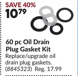 Princess Auto 60 pc Oil Drain Plug Gasket Kit offer