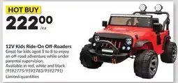 Princess Auto 12V Kids Ride-On Off-Roaders offer