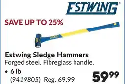Princess Auto Estwing Sledge Hammers offer