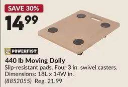 Princess Auto 440 lb Moving Dolly offer