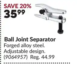 Princess Auto Ball Joint Separator offer