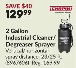 Princess Auto 2 Gallon Industrial Cleaner/ Degreaser Sprayer offer