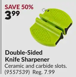 Princess Auto Double-Sided Knife Sharpener offer