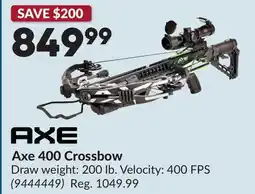 Princess Auto Axe 400 Crossbow offer