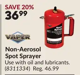 Princess Auto Non-Aerosol Spot Sprayer offer