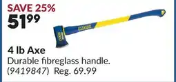 Princess Auto 4 lb Axe offer