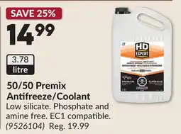Princess Auto 50/50 Premix Antifreeze/Coolant offer