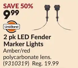 Princess Auto 2 pk LED Fender Marker Lights offer