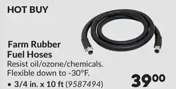 Princess Auto Farm Rubber Fuel Hoses offer