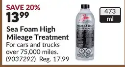 Princess Auto High Mileage Treatment offer