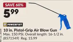 Princess Auto 10 in. Pistol-Grip Air Blow Gun offer