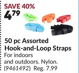 Princess Auto 50 pc Assorted Hook-and-Loop Straps offer
