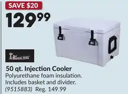 Princess Auto 50 qt. Injection Cooler offer