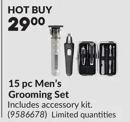 Princess Auto 15 pc Men's Grooming Set offer