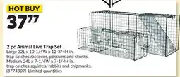 Princess Auto 2 pc Animal Live Trap Set offer