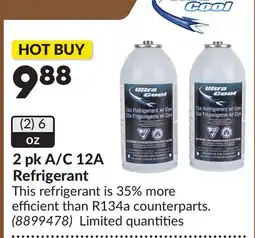Princess Auto 2 pk A/C 12A Refrigerant offer