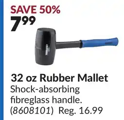 Princess Auto 32 oz Rubber Mallet offer