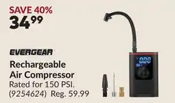 Princess Auto Rechargeable Air Compressor offer