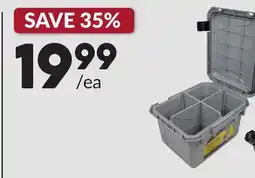 Princess Auto Tactical Ammo Crate Utility Boxes with Dividers offer