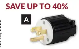 Princess Auto Male Plug 15A 125V Plugs and Connectors offer