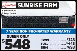 Surplus Furniture Sunrise Firm Queen Mattress offer