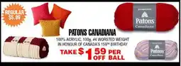 Len's Mill Stores PATONS CANADIANA offer